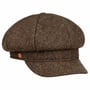Czapka Newsboy Coco Tweed by Mayser ciemnobrązowy