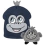 Czapka Dziecieca Miki the Monkey ciemnoniebieski