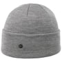 Czapka z Mankietem Merino GOTS by Lierys szary