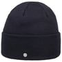 Czapka z Mankietem Merino GOTS by Lierys ciemnoniebieski