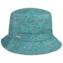 Kapelusz Damski Check Bucket by Seeberger petrolowy
