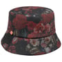 Kapelusz Tekstylny Maite Flower Bucket by Mayser czarno-bordowy