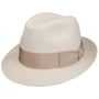 Kapelusz Nilo Premium Trilby by Borsalino kremowobiały