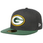 Czapka 59Fifty Packers by New Era antracytowy