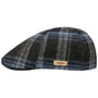 Kaszkiet Texas Shadow Plaid by Stetson niebieski