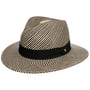 Kapelusz Panama Twotone Stripes by Lierys naturalny-czarny