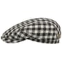 Kaszkiet Harris Tweed Twotone Check by Stetson czarno-biały