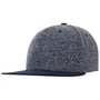 Czapka Melanż Flat Brim niebieski nakrapiany