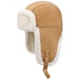 Czapka Pilotka Lambswool by Seeberger camelowy