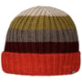 Czapka z Mankietem Colour Stripes by Lierys pomarańczowy