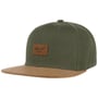Czapka Suede 6 Panel Classic Snapback by Reell oliwkowy