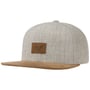 Czapka Suede 6 Panel Classic Snapback by Reell jasnoszary