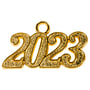 Charm 2023 for Flexible Graduation Hat złoty
