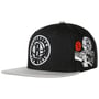 Czapka Patch Overload Nets by Mitchell & Ness czarno-szary