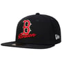 Czapka 59Fifty Script Team Red Sox by New Era ciemnoniebieski