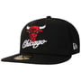 Czapka 59Fifty Script Team Bulls by New Era czarny