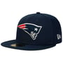 Czapka 59Fifty NFL New England Patriots by New Era ciemnoniebieski