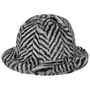 Kapelusz Tekstylny Faux Fur Stripe Casual by Kangol szary