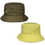 Kapelusz Dwustronny Pucker Check Bucket by Kangol oliwkowy