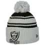 Czapka Beanie NFL 22 SPRTKNT Raiders by New Era czarny