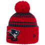 Czapka Beanie NFL 22 SPRTKNT Patriots by New Era ciemnoniebieski