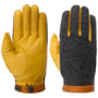 Rękawiczki Deerskin Wool Tricot by Hestra żółty