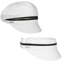Czapka Kaszkiet Zip Cotton by Seeberger biały