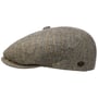 Kaszkiet Galvin Stripe Herringbone by Bailey 1922 czarny