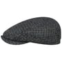 Kaszkiet Brayton Harris Tweed Driver by Stetson szaro-niebieski