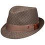 Kapelusz Tekstylny Salvio Trilby by Alfonso D’Este beżowy