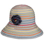 Kapelusz Tekstylny Colour Stripes by Lierys Gold niebieski
