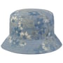 Kapelusz Tekstylny Jeans Flower Bucket by Lipodo niebieski