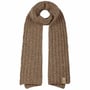 Szalik z Dzianiny Hantsport Donegal Wool by Stetson brązowy