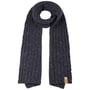 Szalik z Dzianiny Hantsport Donegal Wool by Stetson ciemnoniebieski