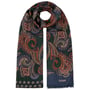 Szalik Wełniany Multicolour Paisley by Stetson ciemnoniebieski