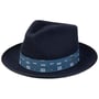 Kapelusz Wełniany Smithfield Fedora by Stetson ciemnoniebieski