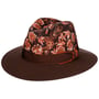 Kapelusz Wełniany New Paisley by Alfonso D’Este ciemnobrązowy