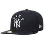 Czapka 59Fifty Team League Yankees by New Era ciemnoniebieski