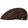 Kaszkiet Vialo Wool Check by Lierys Gold brązowy