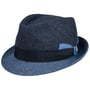 Kapelusz Wełniany Classic Twotone Trilby by Lierys niebieski