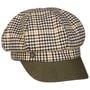 Czapka Kaszkiet Verlea Houndstooth by Lierys oliwkowy