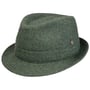 Kapelusz Wełniany Shetland Wool Trilby by Lierys jasnozielony