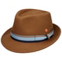 Kapelusz Wełniany Troy Wolga Trilby by Mayser brązowy