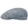 Kaszkiet Tweed Herringbone Driver by Stetson niebieski