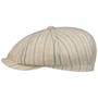 Kaszkiet Lniany Hatteras Ledford by Stetson naturalny-niebieski