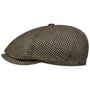 Kaszkiet Silk Houndstooth by Stetson ciemnozielony