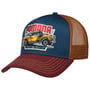 Czapka Trucker Raceway by FWS niebiesko-ciemnoczerwony