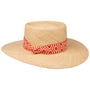 Kapelusz Matelot Twotone Band by Seeberger naturalny-czerwony
