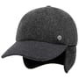 Czapka z Nausznikami Windproof by bugatti antracytowy