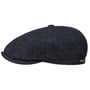 Kaszkiet Brooklin Black Herringbone by Stetson czarno-niebieski